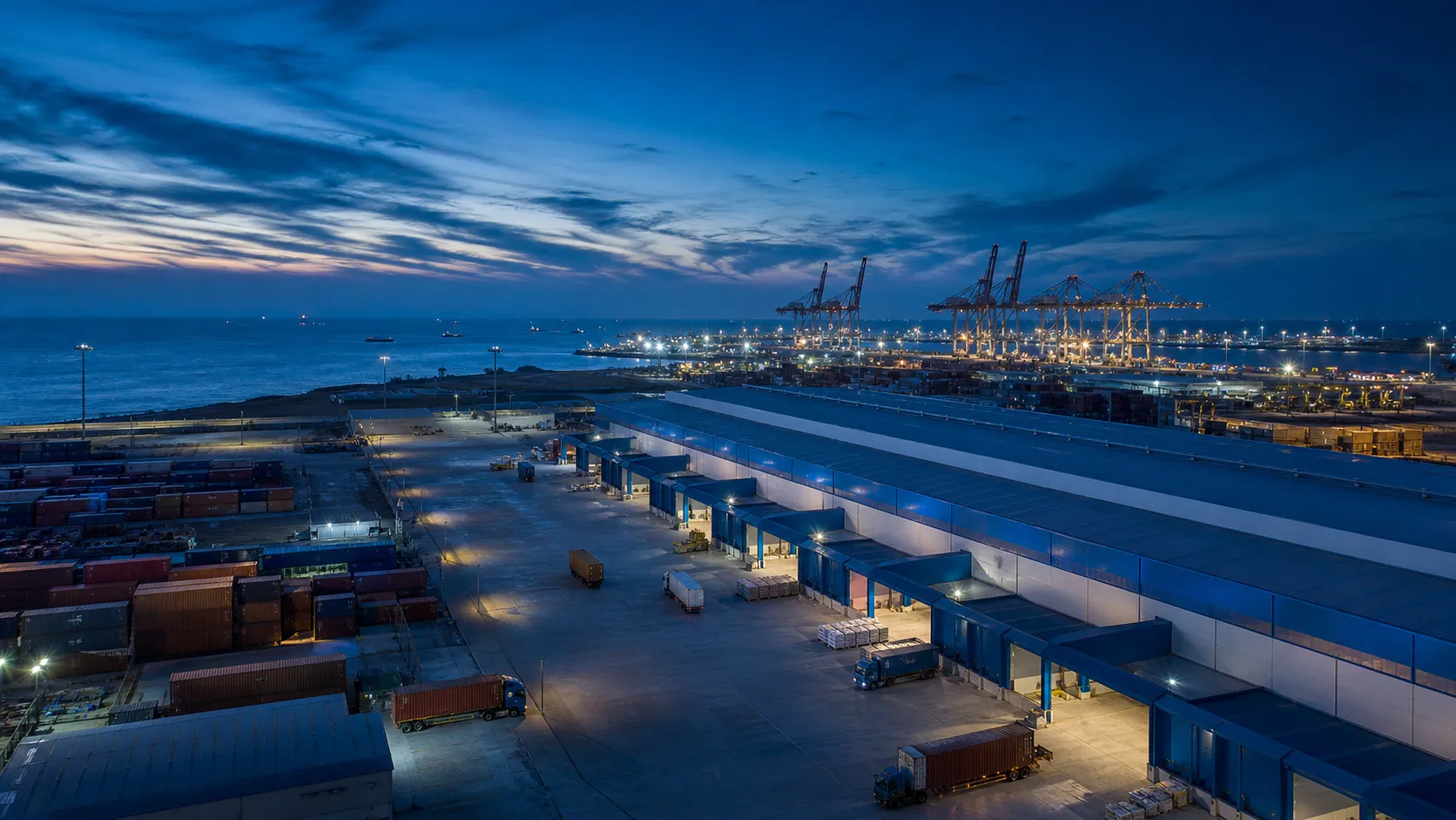 Prime Safe Logistics warehouse near Mundra Port