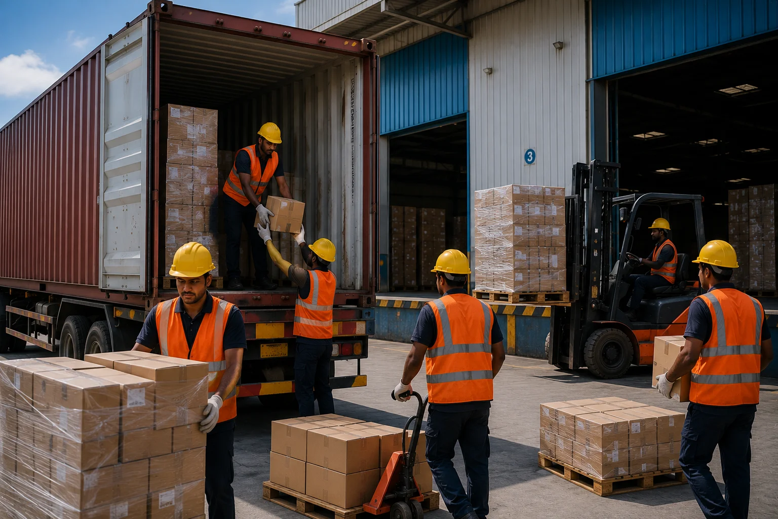 Loading & Unloading - Prime Safe Logistics
