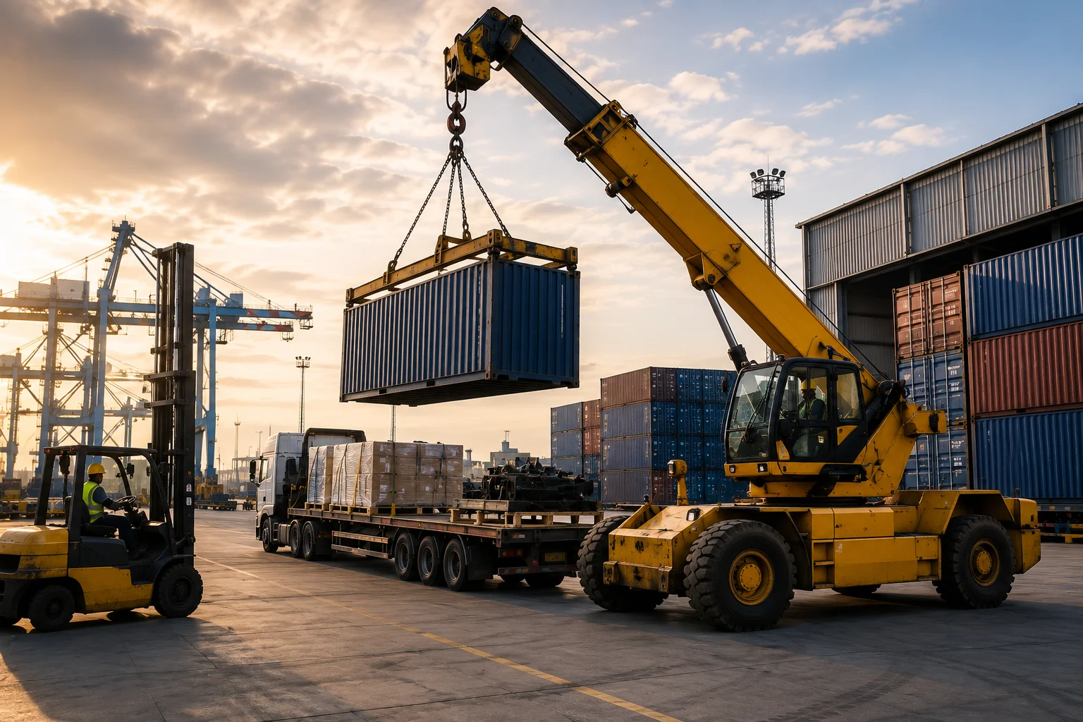 Hydra & Equipment Handling - Prime Safe Logistics